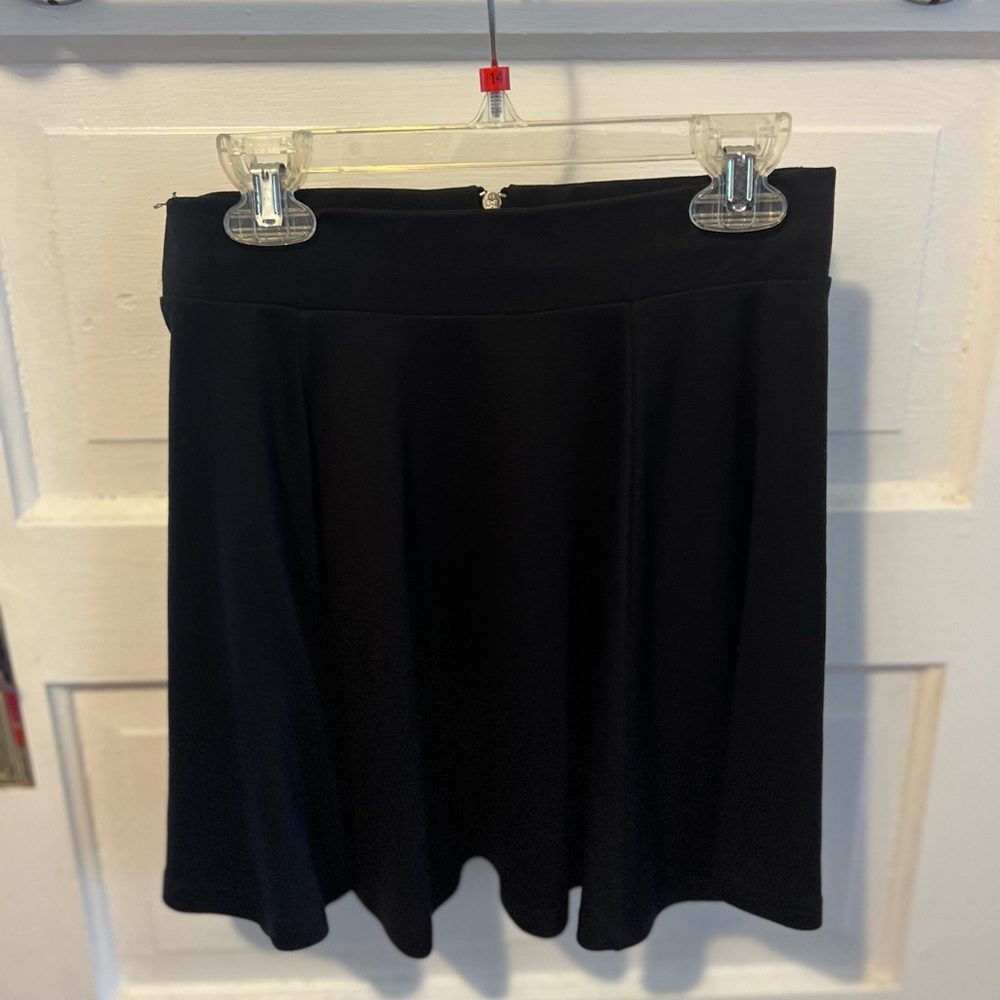 Black Skater Skirt